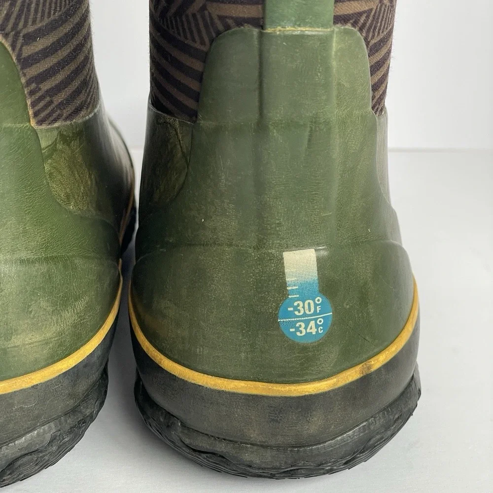 Bogs Classic Phaser Boot Youth 6 Green Waterproof Insulated Outdoor Winter‎ Farm